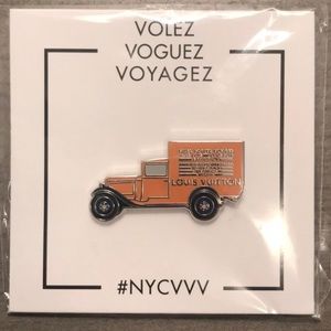 Louis Vuitton pin from VVV exhibit 2017